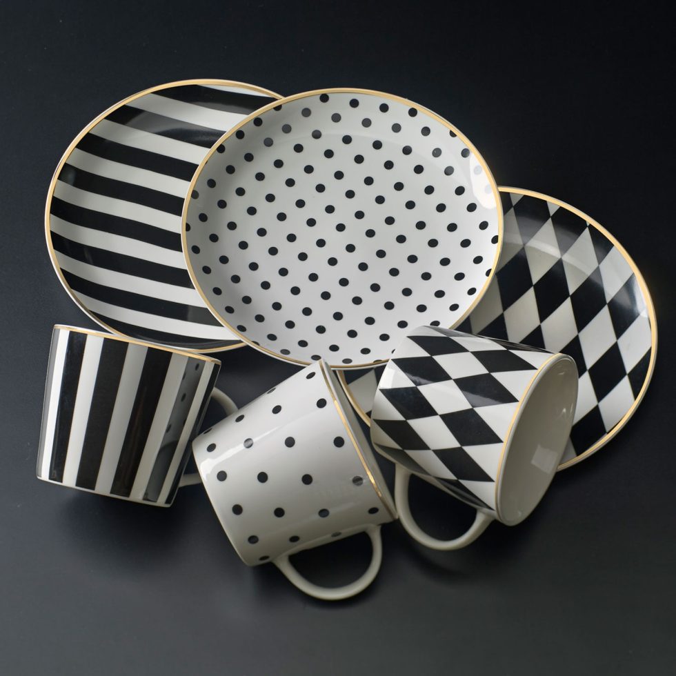 Desertinė lėkštė „Black“