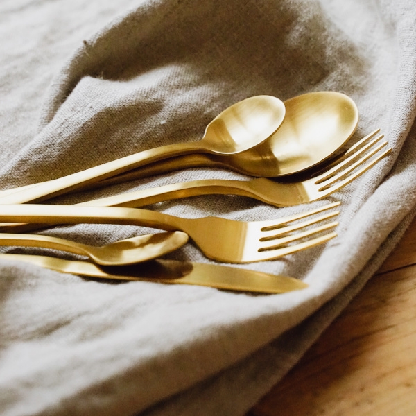 Įrankių komplektas „Golden Cutlery"