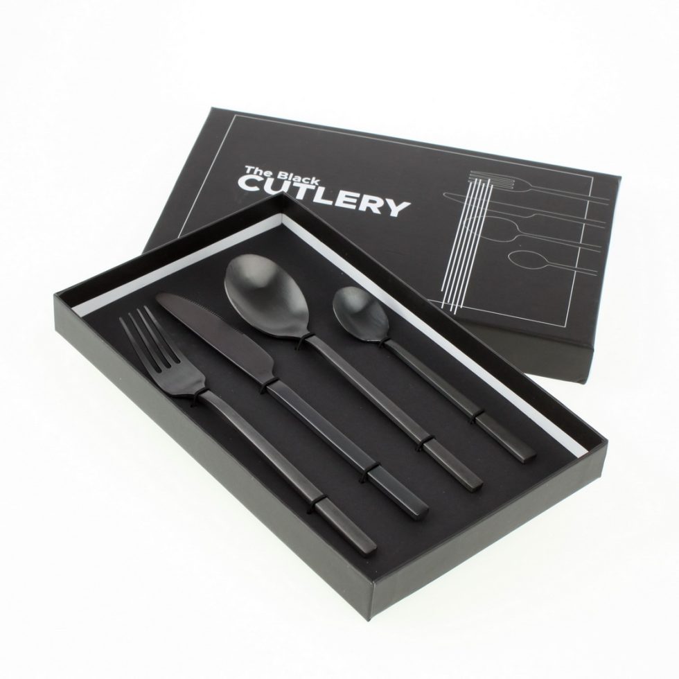 Įrankių komplektas „Black Cutlery“