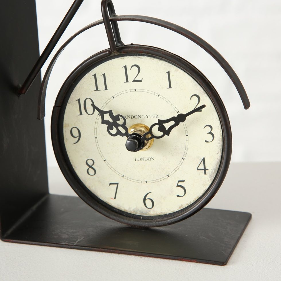 Knygų laikiklis- laikrodis „Bike“