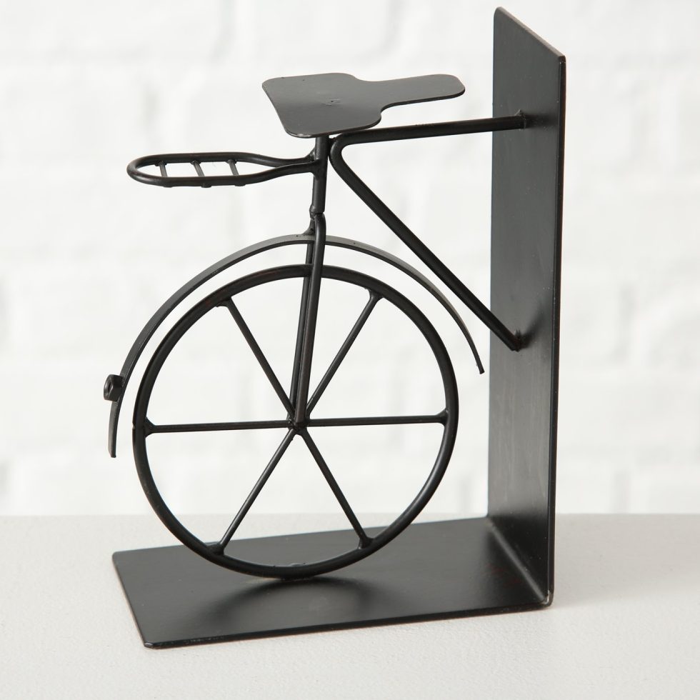 Knygų laikiklis- laikrodis „Bike“