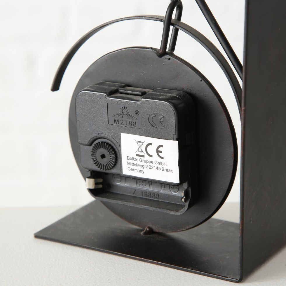 Knygų laikiklis- laikrodis „Bike“