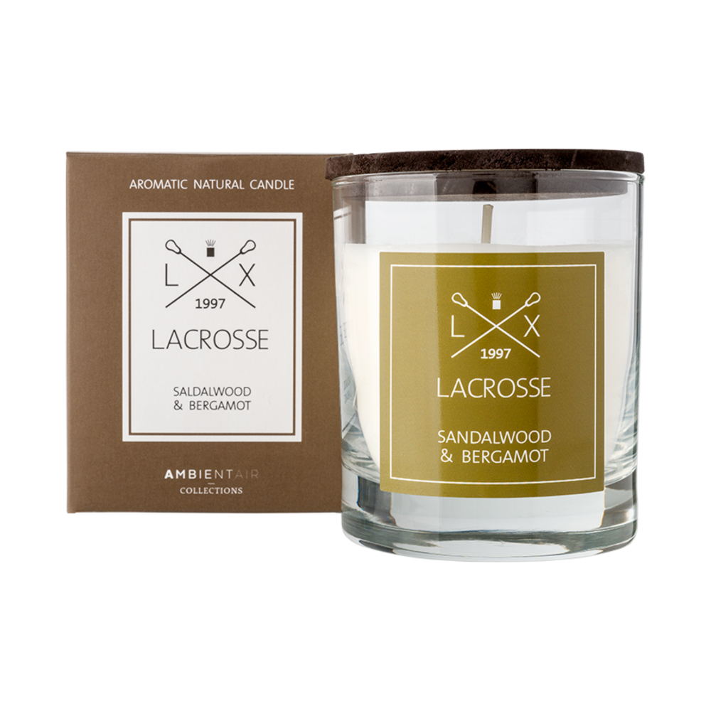 Aromatinė žvakė „Sandalwood & Bergamot“