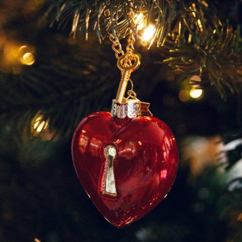Kalėdinis žaisliukas „Locked Heart“