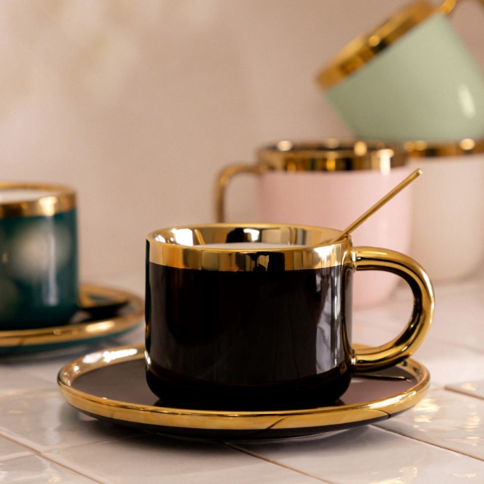 Puodelis su lėkštute „Sinnes“