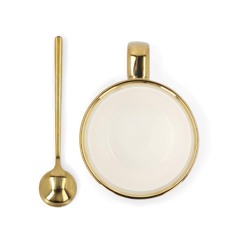 Puodelis su šaukšteliu „Sinnes“