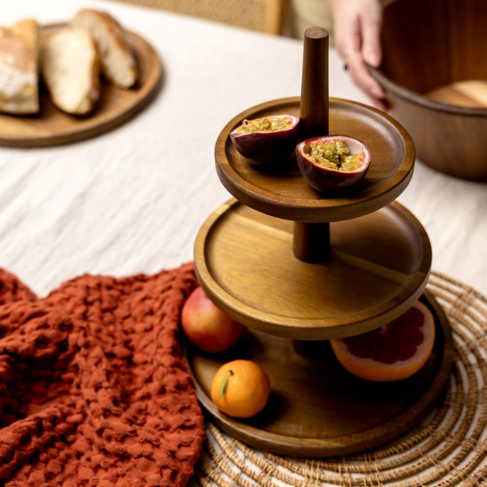 3 aukštų padėklas „Mooka“