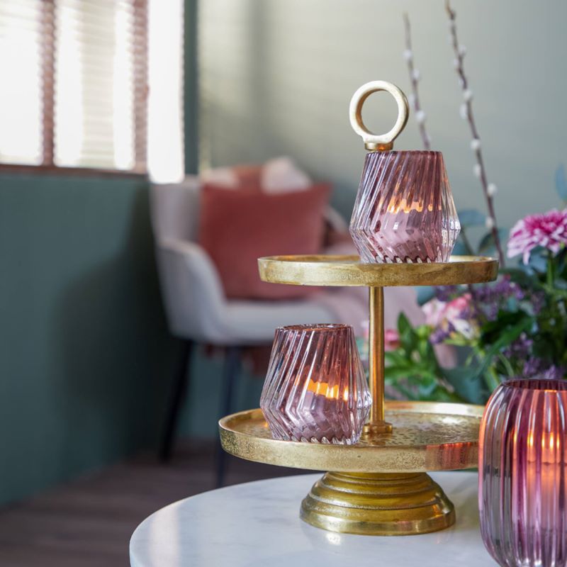 2 aukštų padėklas „Lutek“