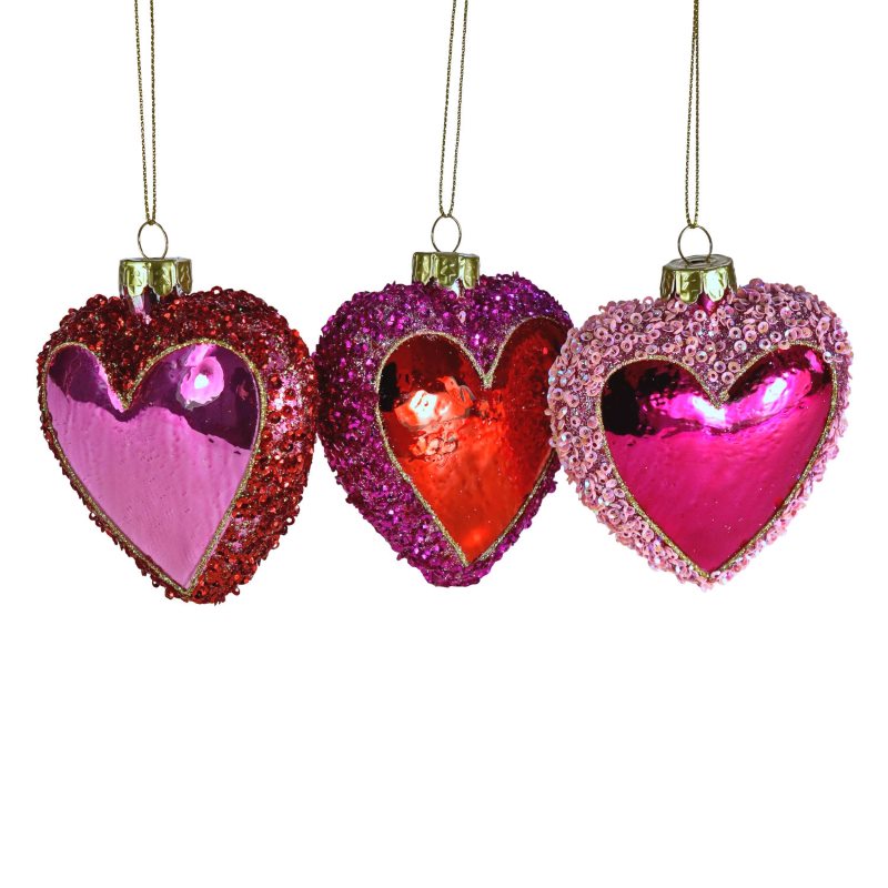 Kalėdinis žaisliukas „Heart“