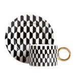 Puodelis su lėkštute „Lunya“